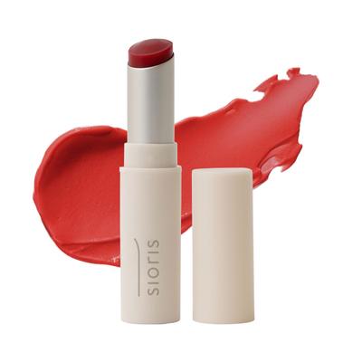 SIORIS Lip Butter Lip Safer Color Balm Reddish - 100% Natural Ingredients, 95% Organic Ingredients, No Synthetic Ingredients - Color Lip Balm [Authent