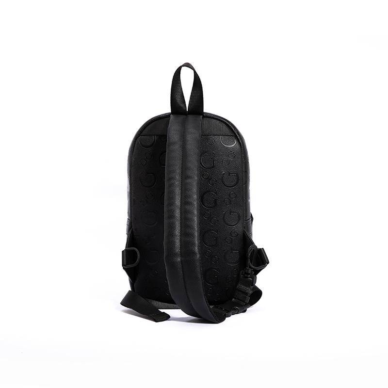 New GUESS Synthetic Leather Sling Bag Regular Men's Black GSBLD882993BLA