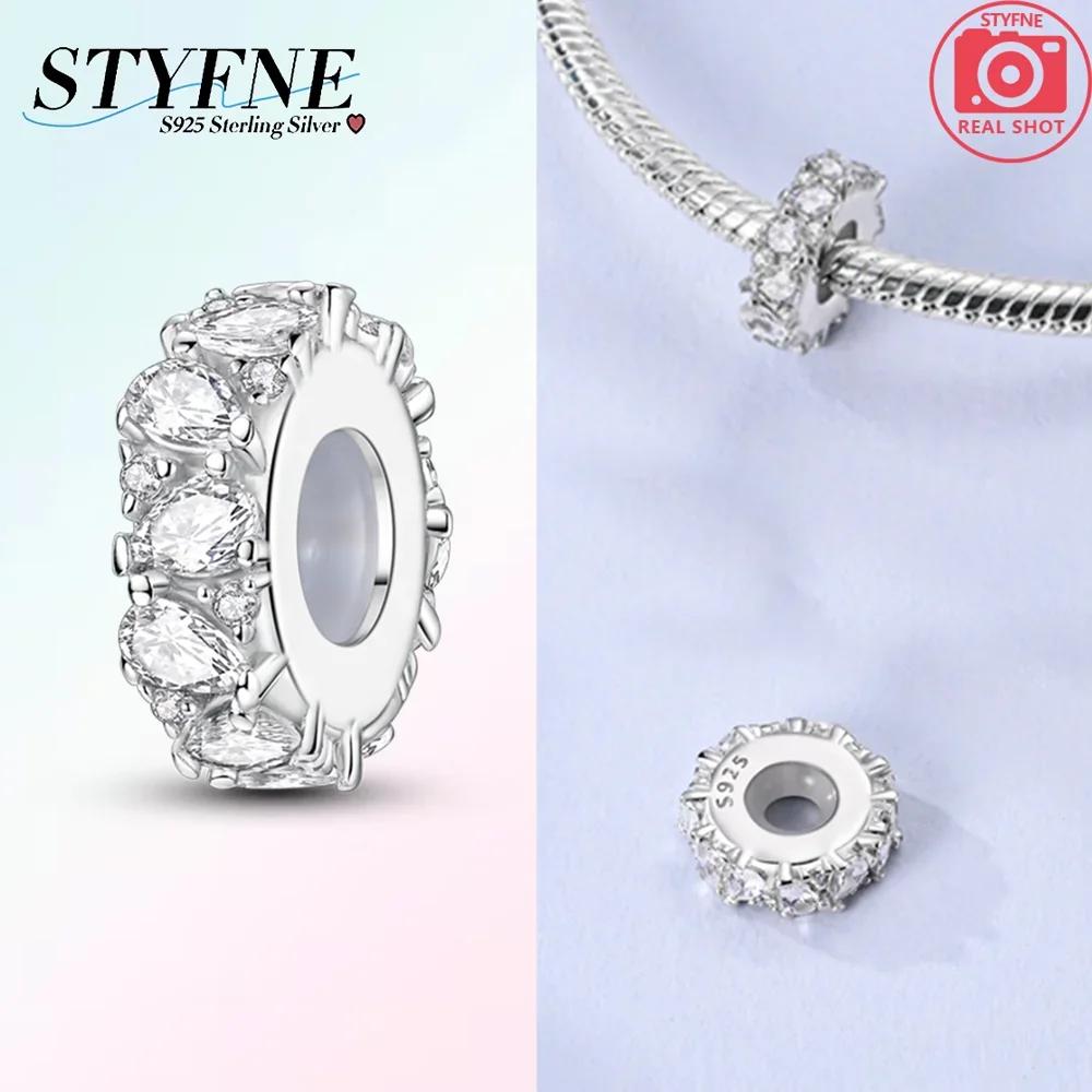 Charm Bead Charms Plata Originales Colorful Zircon Stars Bead Charms for Charm Bead Charms copper Bracelets Jewellery Making Womens Gift