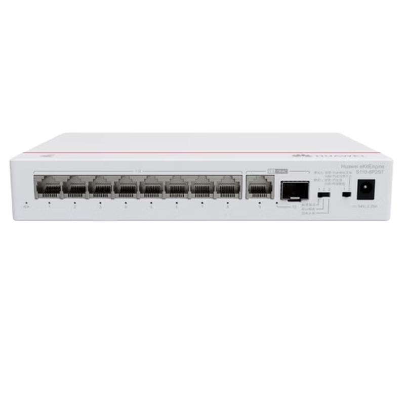 

Huawei Kunling S110-8P2ST Gigabit PoE Unmanaged Switch