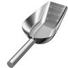 Ergonomic Handle Pet Food Scoop Stainless Steel Ice Scoop Food Measuring Cup  Household