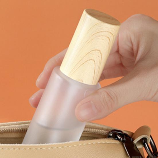 30ml/50ml/80ml/10g/20g/30g Leakproof Multiple Capacities Practical Reusable Frost Travel Cosmetics Bottle Empty Spray Bottle