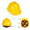 Construction Helmet 6-Point Ratchet Suspension Safety Hard Cap Impact-Resistant Helmet for Work Home Head Protection