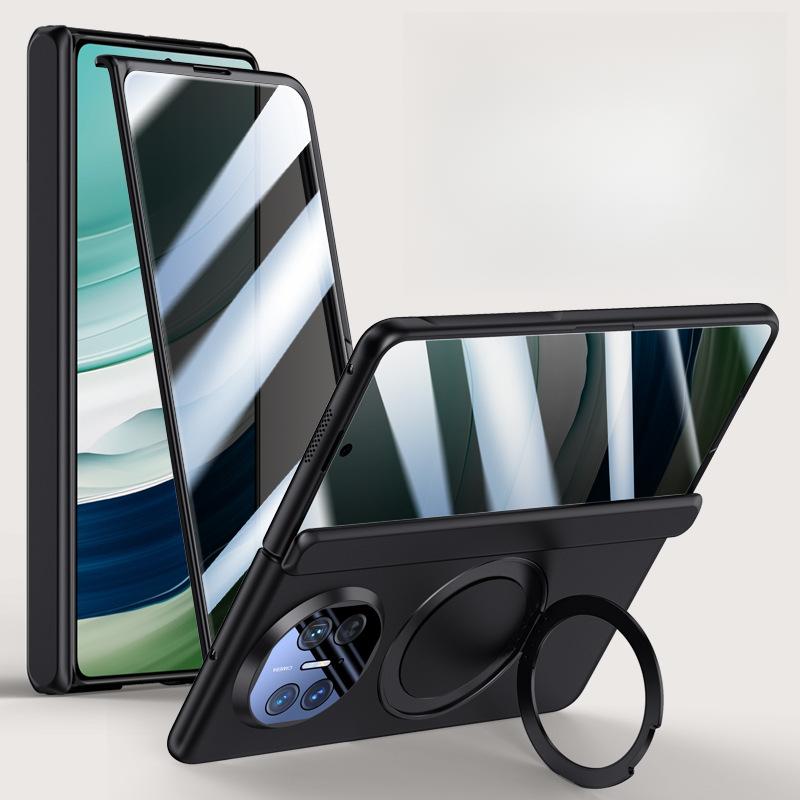 Applicable To Huawei Matex6 Phone Case Film Integrated HUAWEI Rotating Bracket Magnetic Full Cover Hinge Matte Shell