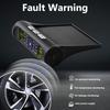 Smart Car TPMS Digital LCD Display Universal Auto Security Alarm Tyre Pressure Monitoring System Solar Charging