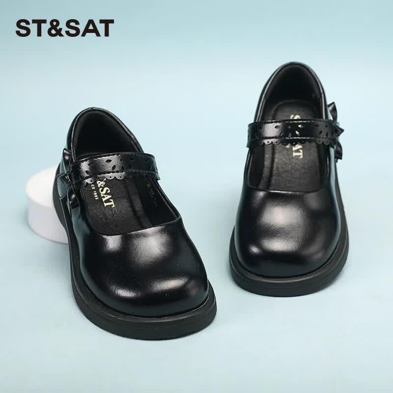 Saturday Girls Black Soft-Sole Princess Shoes 30