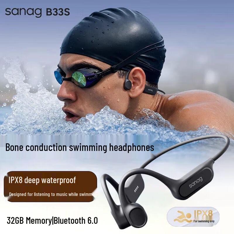 SANAG B33S Bone Conduction Sports Headphones