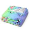 Maison de poupée mignonne de dessin animé 3D Gabby Cadeau pour fille Couverture en flanelle Douce et durable Couvertures de lit pour extérieur Couvre-lit d'extérieur Couvre-lit de canapé