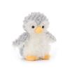 Apricot Lamb Grey Stuffed Penguin Plush Toy for Soft and Cute Fluffy Grey Penguin for Girls and 20cm Kids, Boys,