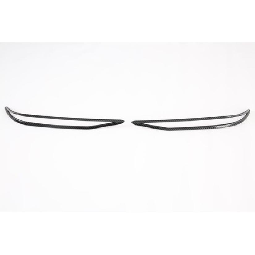 Rear Fog Light Lid Tail Carbon Fiber Cover Trim For -2024 Hyundai Elantra 2P