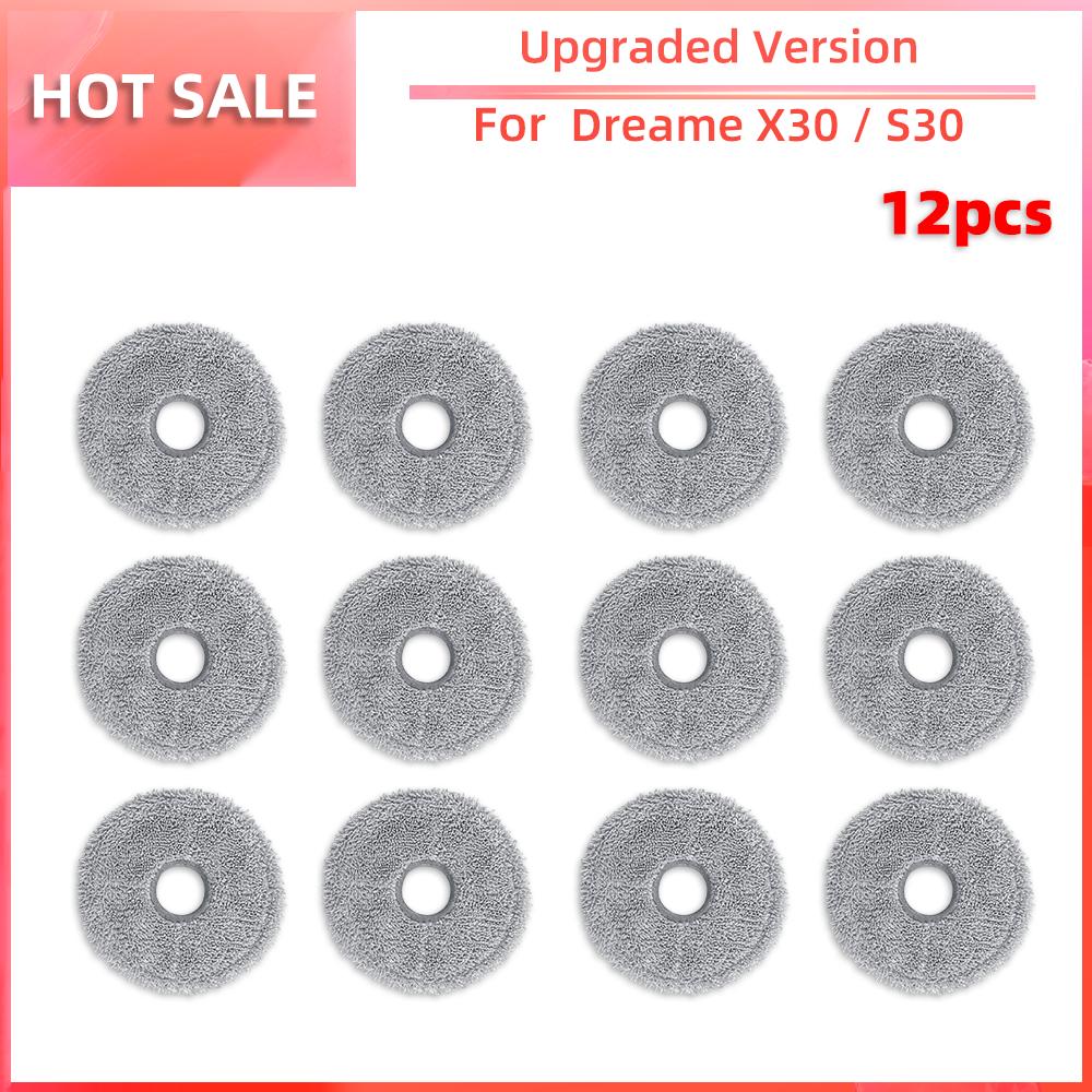 Compatible for Dreame X30 Ultra / X30 Pro Robot Vacuum Main Side Brush Hepa Filter Mop Pad Dust Bag Parts Accessories
