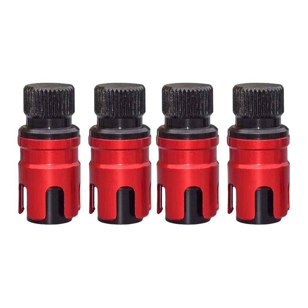 4Pcs Tire Pressure Adjustment Valves Rapid