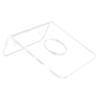 Wall Mounted Acrylic Display Stand Holder Light Sword Vertical Rack for Home Decoration