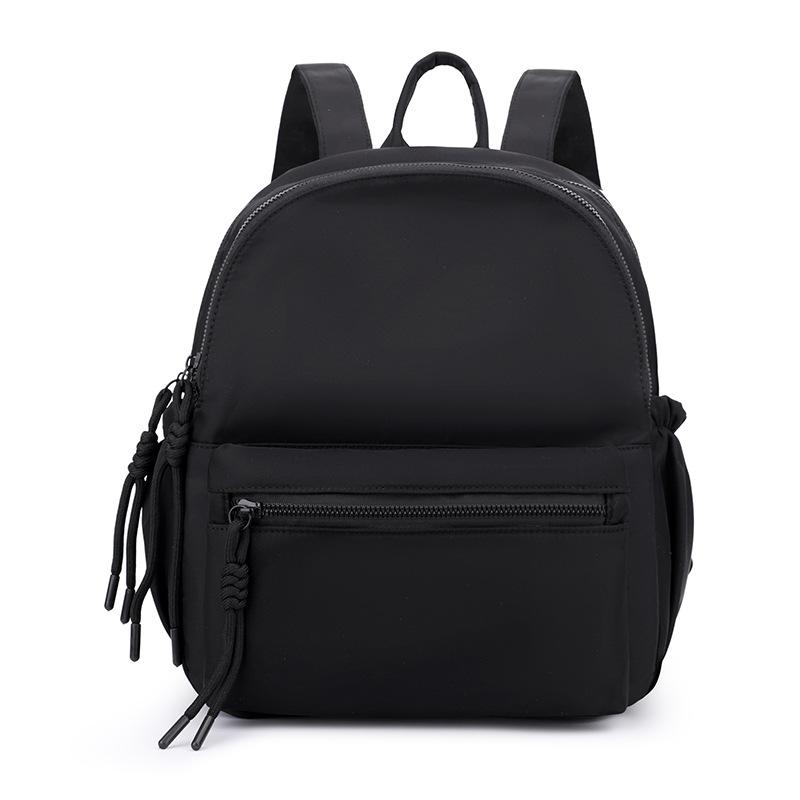 Travel Backpack Waterproof Student Schoolbag чёрный