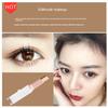 Eyeshadow Stick for Lazy Beginners, Two-Color Waterproof Highlighter, One-Swipe Application, Pearlescent Brightening