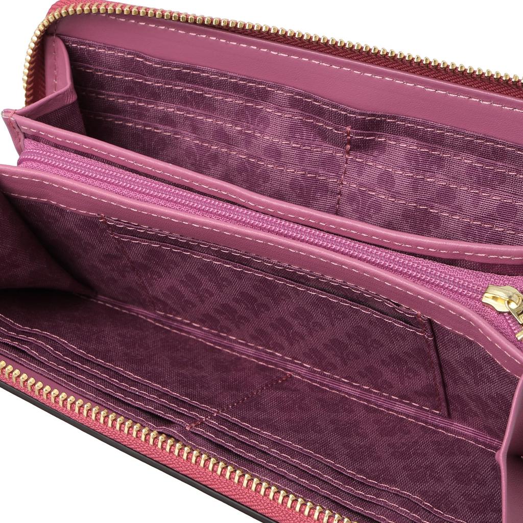 Round Zipper Long Wallet