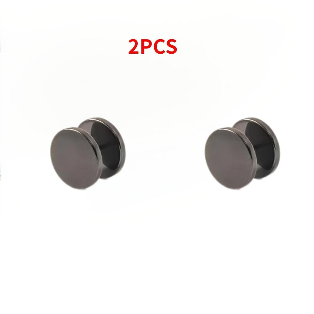 2/4 pezzi Clip Fermaglio a Spirale Senza Cuciture Fermacravatta per Bottoni alla Moda su Maglioni Colletti Clip di Fissaggio Evita Malfunzionamento dell'Armadio