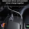 Car Chargers 2 Ports Fast Charging For Samsung Huawei Iphone 7 8 Plus Xiaomi 10 Universal Aluminum Dual Usb Car-charger Adapter