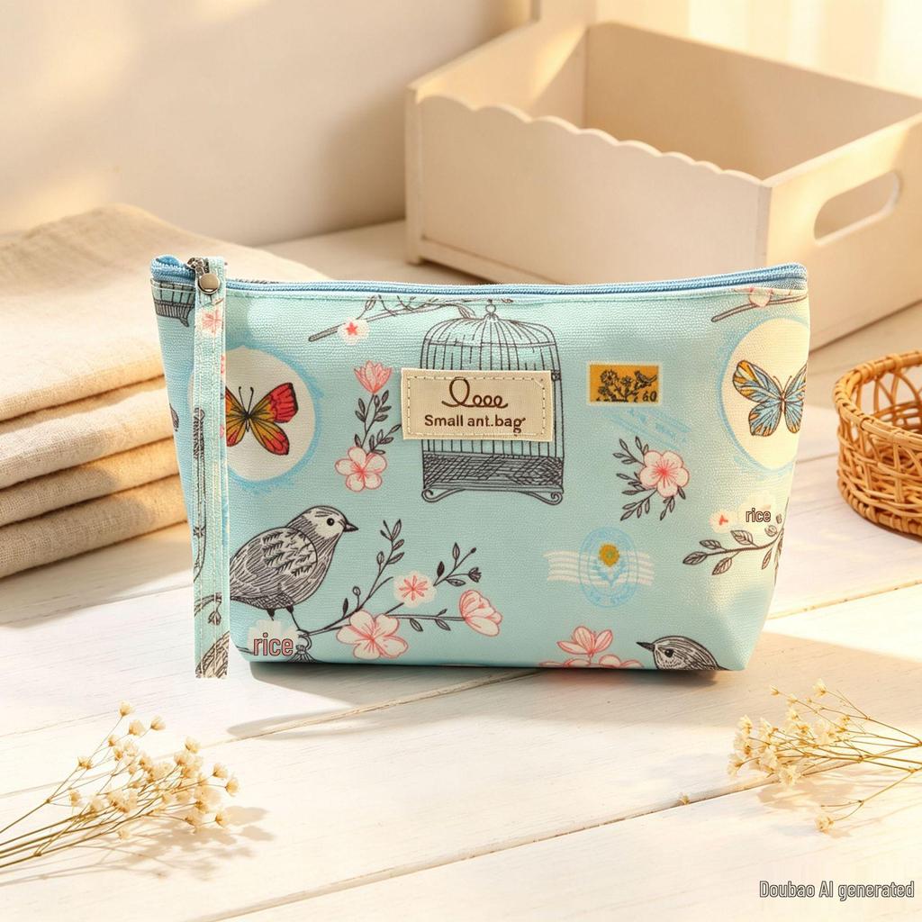 Waterproof Large Capacity Handheld Toiletry and Makeup Bag