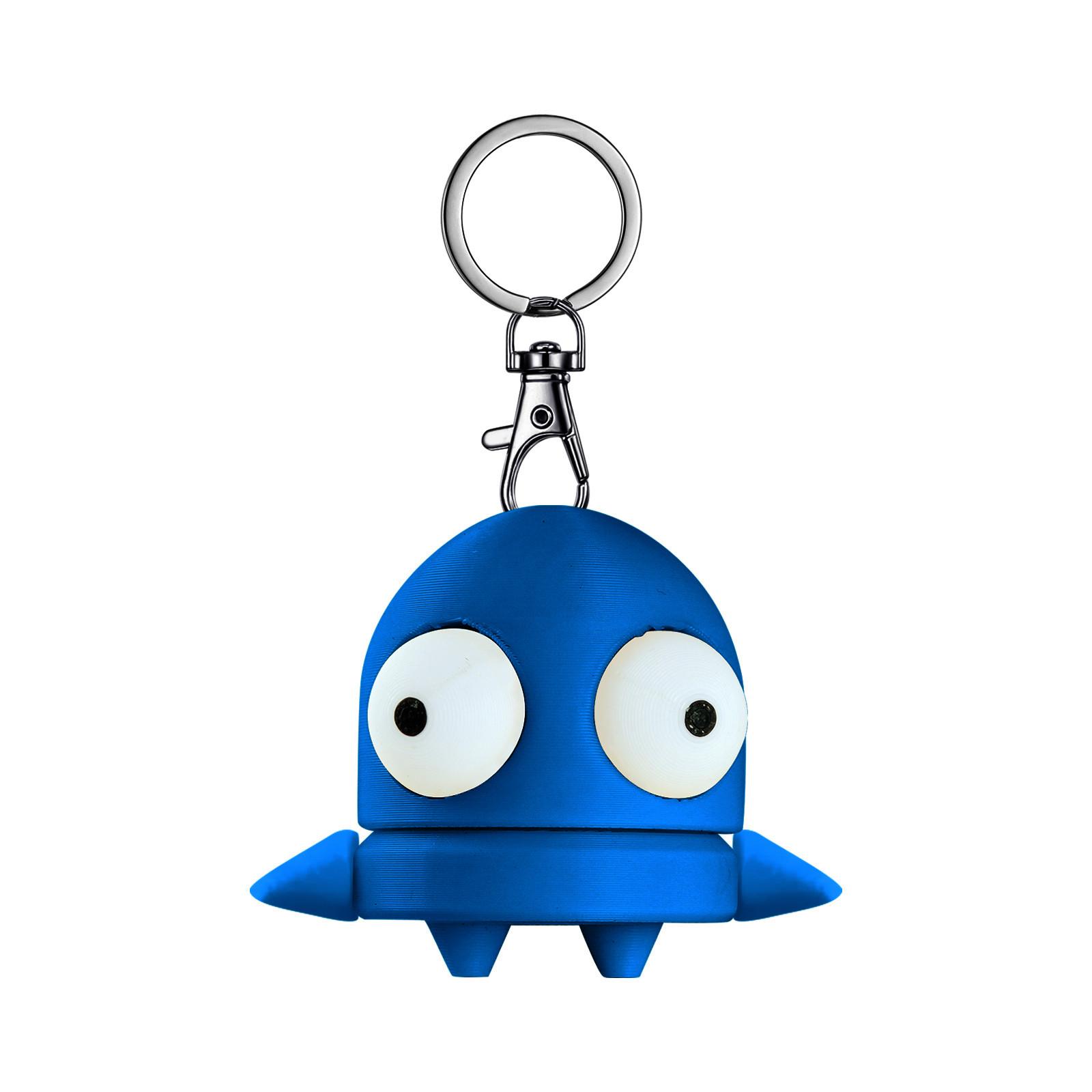 Funny Character Backpack Keychain , Scary Character Keychains, Funny Keychains, Inspiration Mushrooms One Size