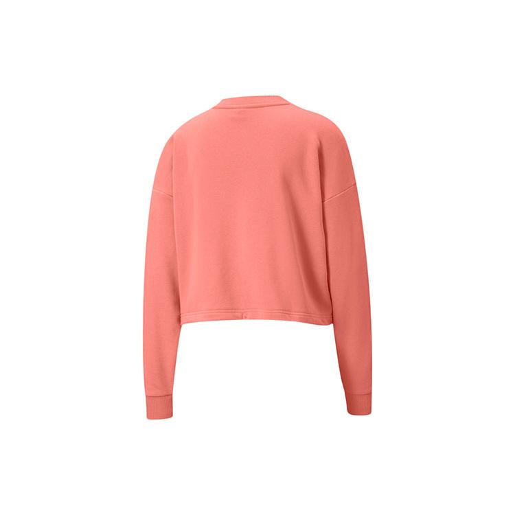 PUMA Mercedes Collection Sweatshirts Women's Salmon Red Crew Neck Moderate Regular 599174-27