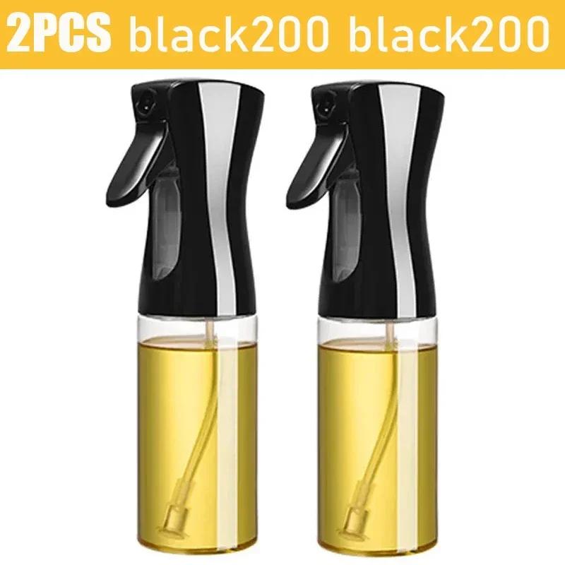 200/300/500ml Oil Spray Olive Oil Spray Bottle Kitchen Cooking  Dispenser Camping  Baking Vinegar Soy Sauce Sprayer Containers
