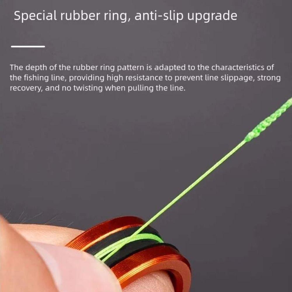 Protect Hands Line Pulling Loop Fast Line Cutting Fishing Line Puller Zinc Zinc Alloy Cable Ring Tackle Tool