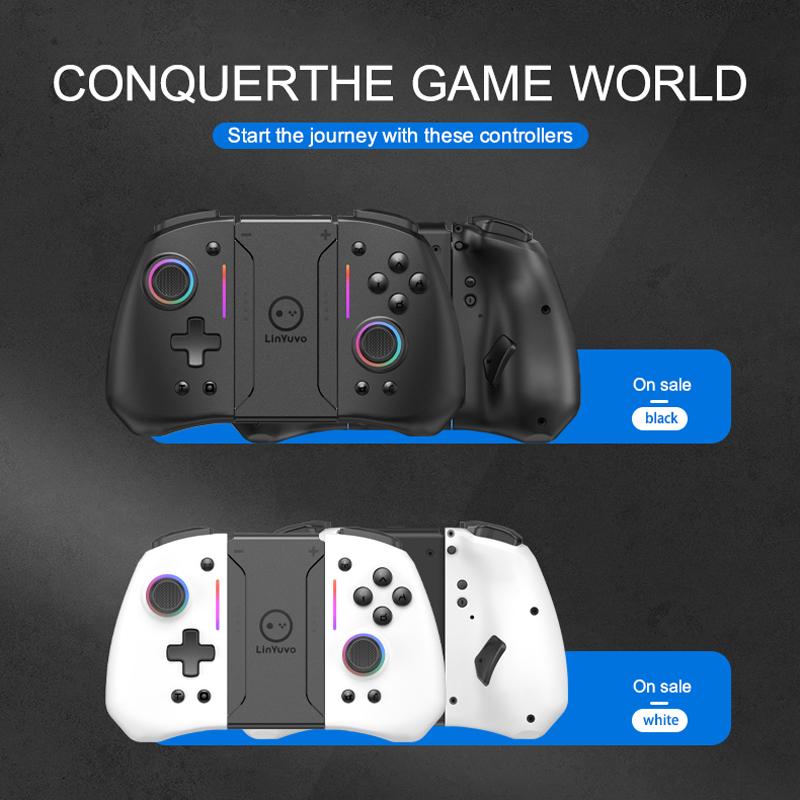 For Nintendo Switch OLED Lite Wireless Controller Bluetooth Gamepad Control Hall Gaming Mando Command Game Pad Accessories 5
