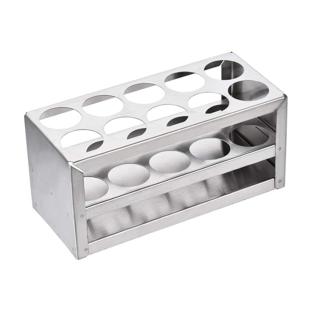 3 Layer Test Tube Holder 10 Hole Lab Stand Rack Durable   for 26-29.5mm Tubes