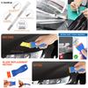 Window Tint Kit Car Wrap Tools with Felt Squeegee Utility Knife Shank Gasket Squeegee Vinyl Wrap Magnet Holder Kit Covering Tool