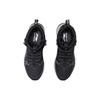 Li Ning Cushioning Slip Resistant Abrasion Resistant High top Running Shoes Men's Standard Black ARHP215-2
