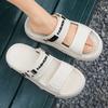 Platform Sandals Man Beach Anti-slip Adult Casual Shoes Y2k Pvc Designer Luxury Mascullino Summer Sale Fun Eva Slippers for Men