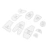 Memory Bear Template Ruler 10 Pieces Acrylic Sewing Pattern Set for Cute Doll Making