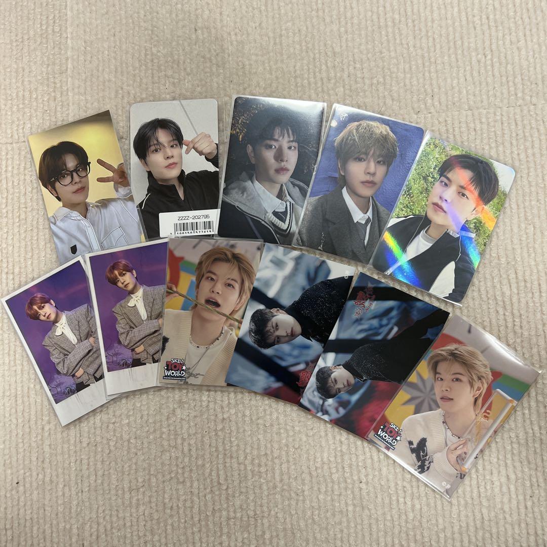 

[USED] Stray Kids Seungmin trading cards bulk sale FC lottery