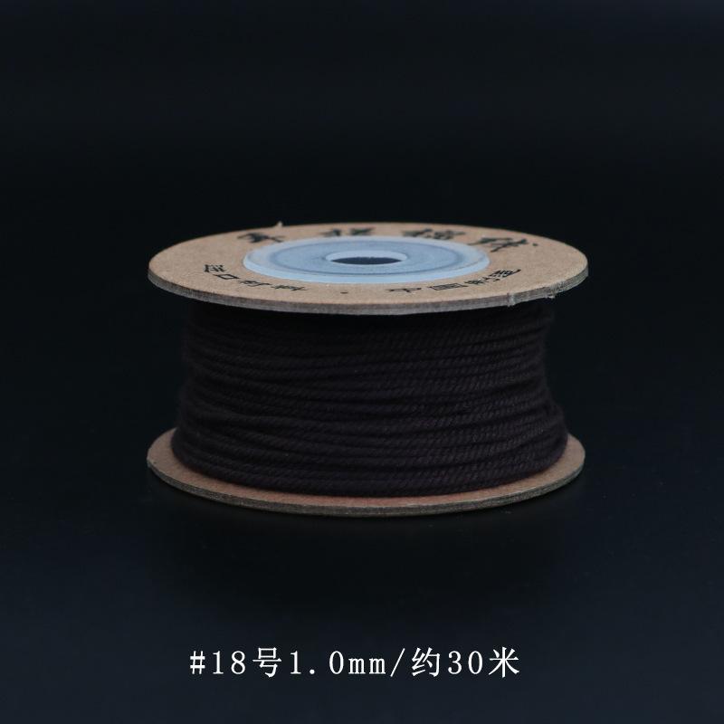Filo di Cotone Tibetano Strofinato a Mano, Braccialetti Intrecciati a Mano, Stelle Luna, Perle Bodhi Buddha, Nappe, E Fili da Gioco