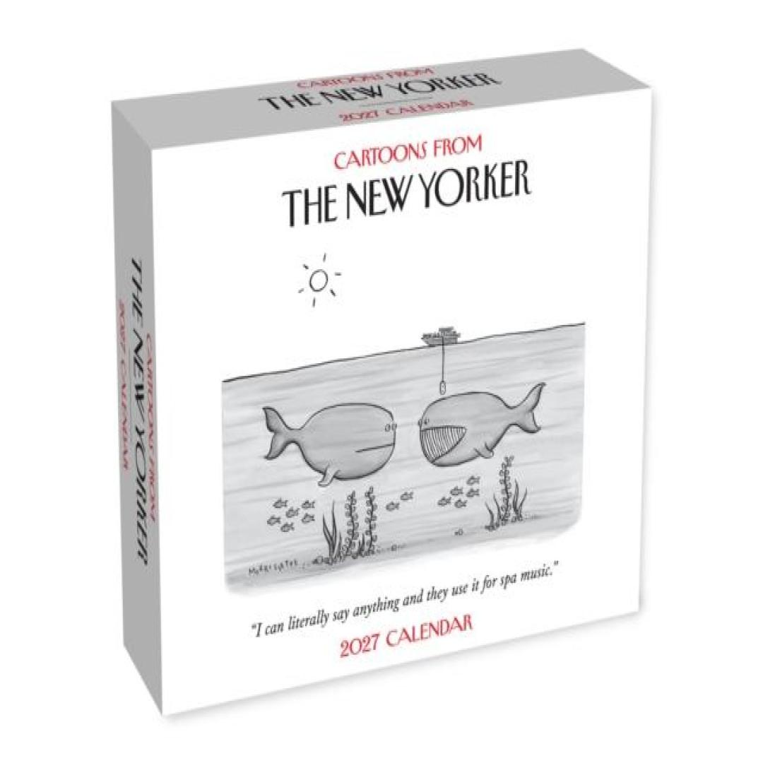 Kalender 2027 – New Yorker Cartoons – scherpe en grappige cartoons – dagelijkse entertainment