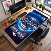 Denver Broncos Logo Customizable Name Mouse Pad Desk Mat Computer Desk Keyboard Mat Non-Slip Rubber Base Office Desk Accessory