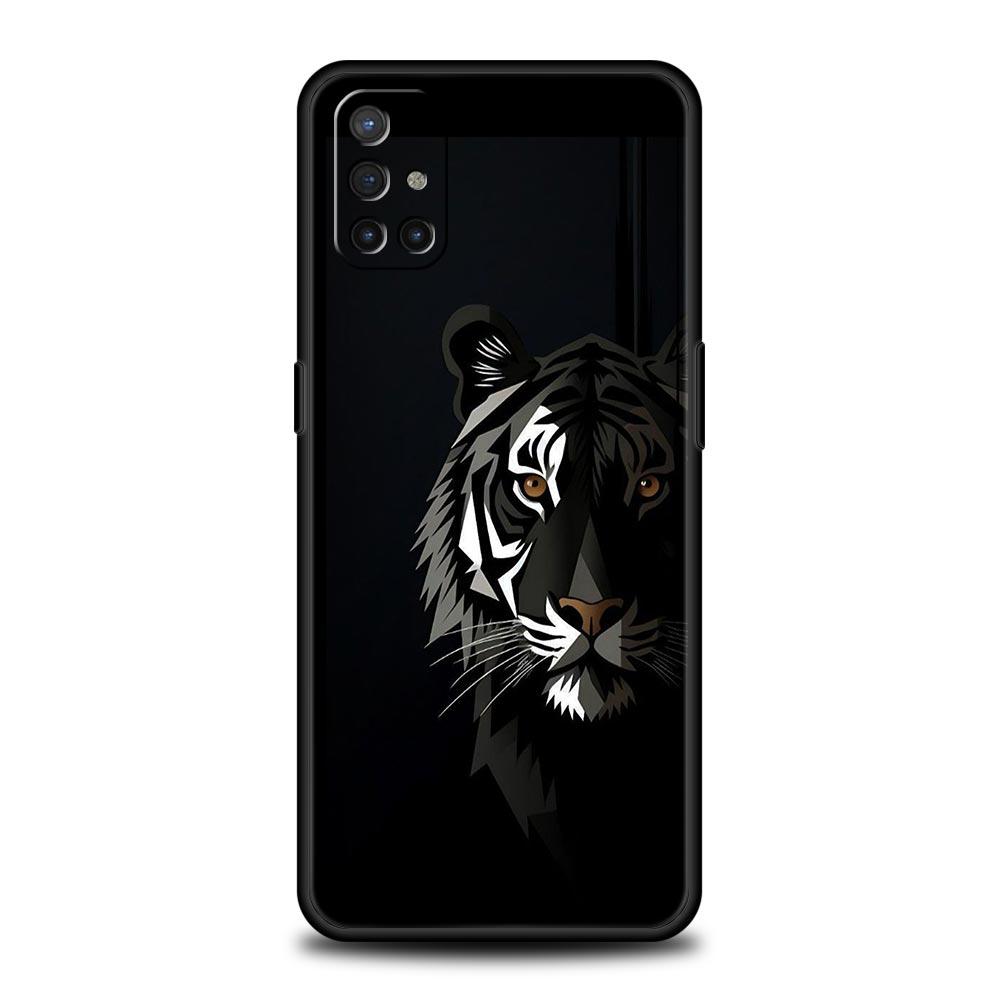Concise Lion Pattern Phone Case For OnePlus 15 13 12 11 10 9 8 15T 13T 10T 7T Pro 13R 12R 9RT 8T Nord 4 N10 2T CE 2 3 5G Cover