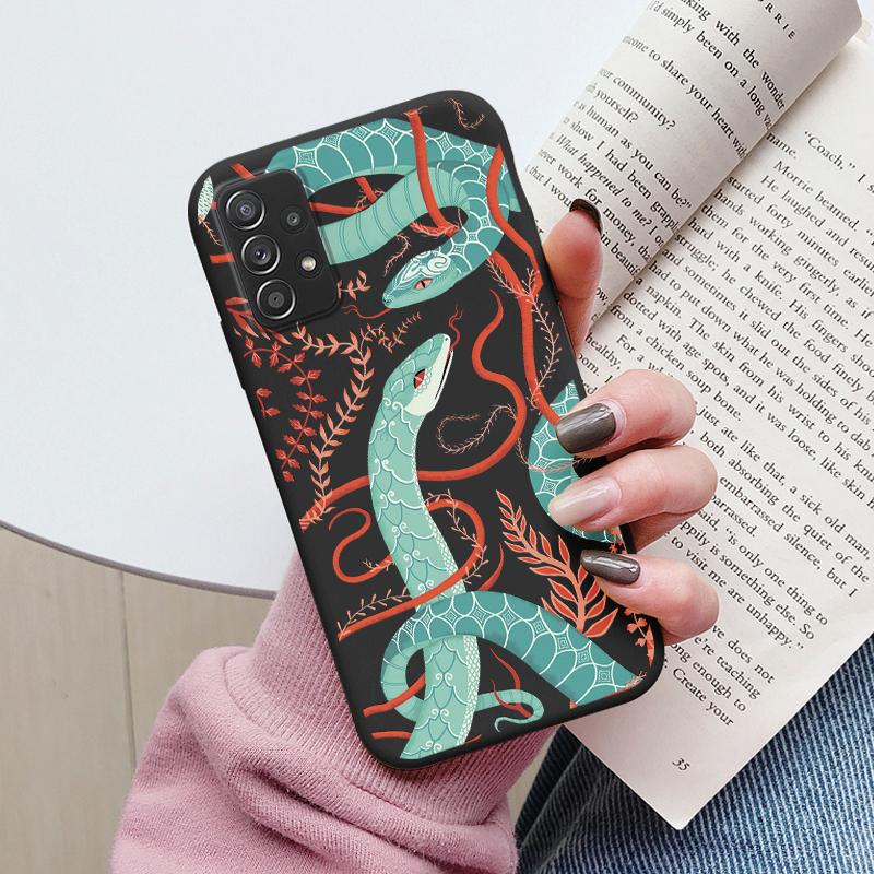 Soft Case For Samsung Galaxy A73 5G Phone Cover Cute Flowers Butterfly Fundas TPU Coque For Samsung A73 A 73 5G Bumper Cases