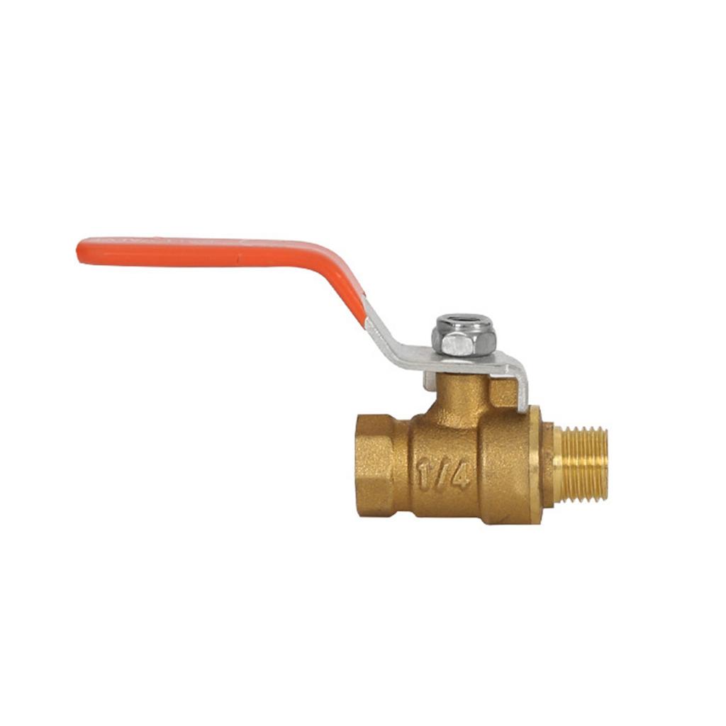 Multipurpose 3/4 Inch BSP DN20 Brass Round Valves Convenient for Water Systems with Male and Female Thread Designs