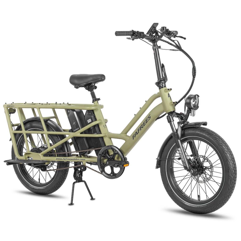 Fafrees FF20 CUV Longtail Electric Bike, 12 Ah X 2 Batteries, 250W