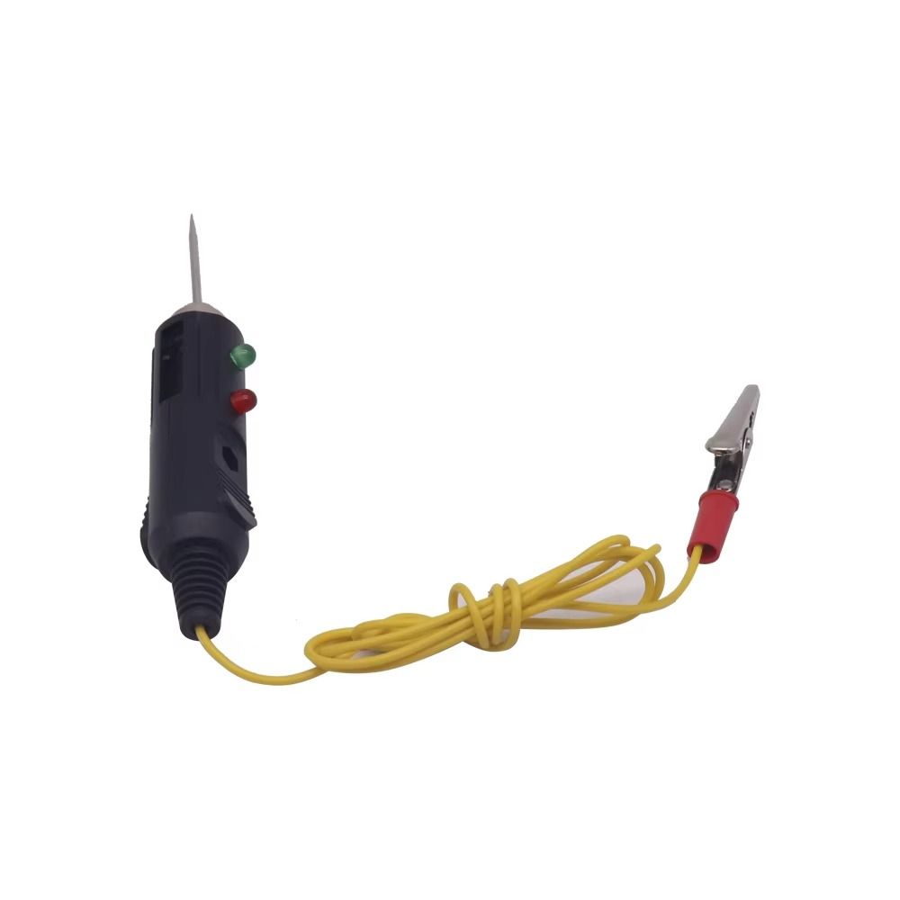 Multifunktionaler Kfz-Spannungsprüfer DC6-24V mit Summer Auto-Elektrik-Tester Hohe Empfindlichkeit Zweifarbige LED