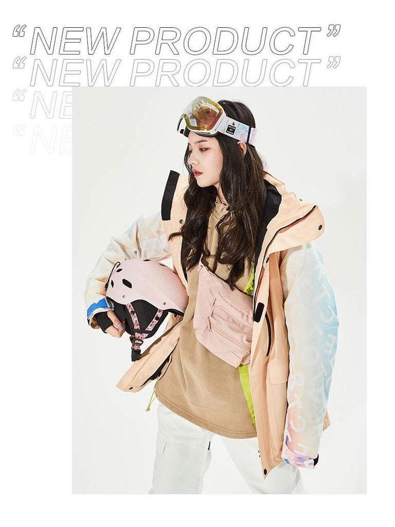 VECTOR Adult Ski Suit: Cold-Proof Winter Windproof Jacket and Pants Set for Men and Women