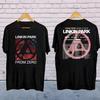 Li-nk Park From Zero World Tour Casual Retro Brand Retro T-Shirt Cotton T-Shirt Unisex Summer Short Sleeve Fashion Top