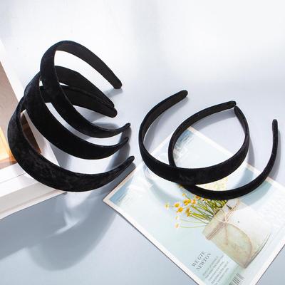 Χρυσό Βελούδο Κορδουάνι Στέκα: Ευρωπαϊκό & Αμερικανικό INS Δημοφιλές, Κορεατικό Στυλ, Φαρδιά Άκρη, Χωρίς Σφουγγάρι Φουρκέτα.