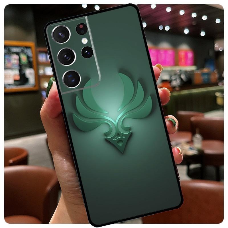 Genshin Impact Phone Case For Samsung Galaxy S25 S24 S23 S22 S21 S20 Ultra S9 S10 Plus S25 FE S24 FE Cover