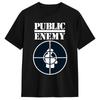 US Rap Team Public Enemy Reines Baumwoll-T-Shirts T-Shirt für Erwachsene Sommer Y2K Klassisch Lässig S