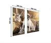 GLAS-SCHUTZPLATTE 75x52 HUND