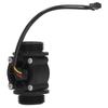 Black Hall Flowmeter Plastic Flow Meter Sensor Flow Measuring Device  Water Heater Equipment