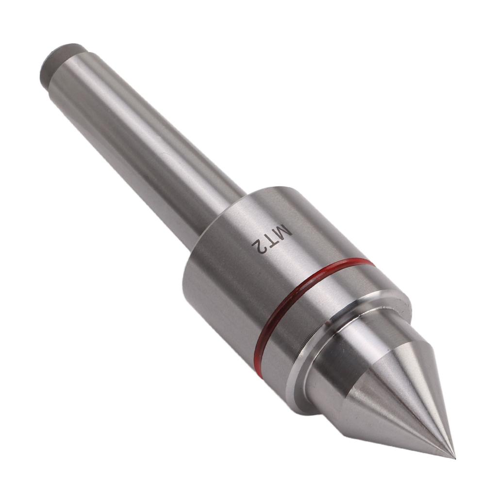 Live Center High Carbon Steel Deep Grooved Ball Bearing 60 Degrees  Taper MT2 Tool for Lathe